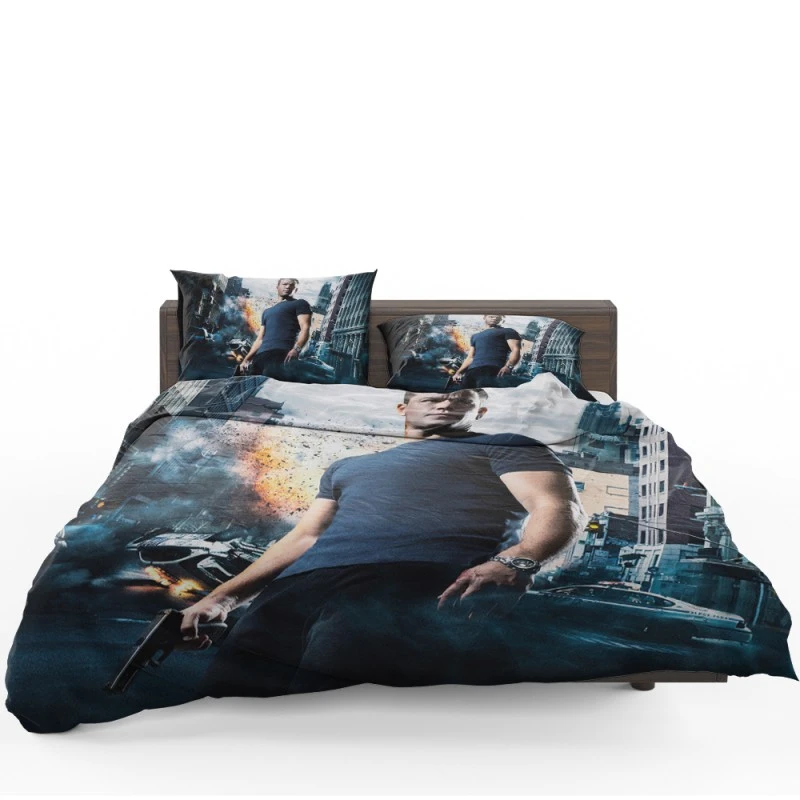 The Bourne Ultimatum Movie Matt Damon Bedding Set - Custom Bedding Set