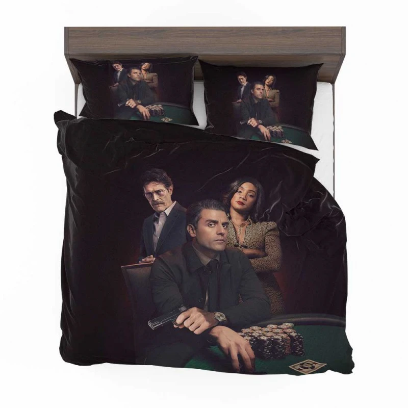 Alternative view of The Card Counter Movie Oscar Isaac Bedding Set - Custom Bedding Set
