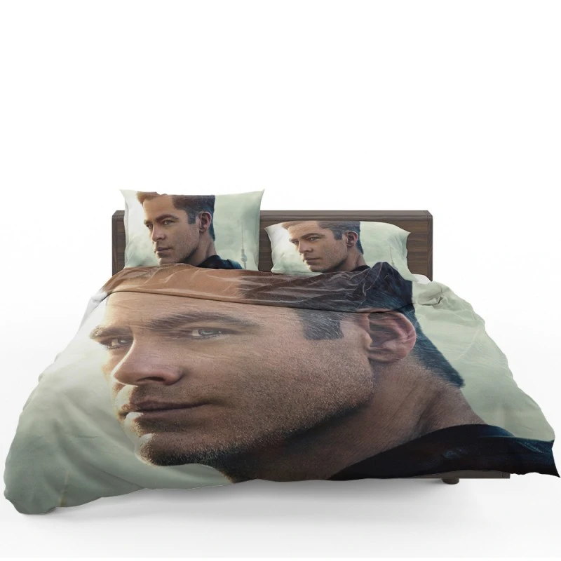 The Contractor Movie Chris Pine Bedding Set - Custom Bedding Set