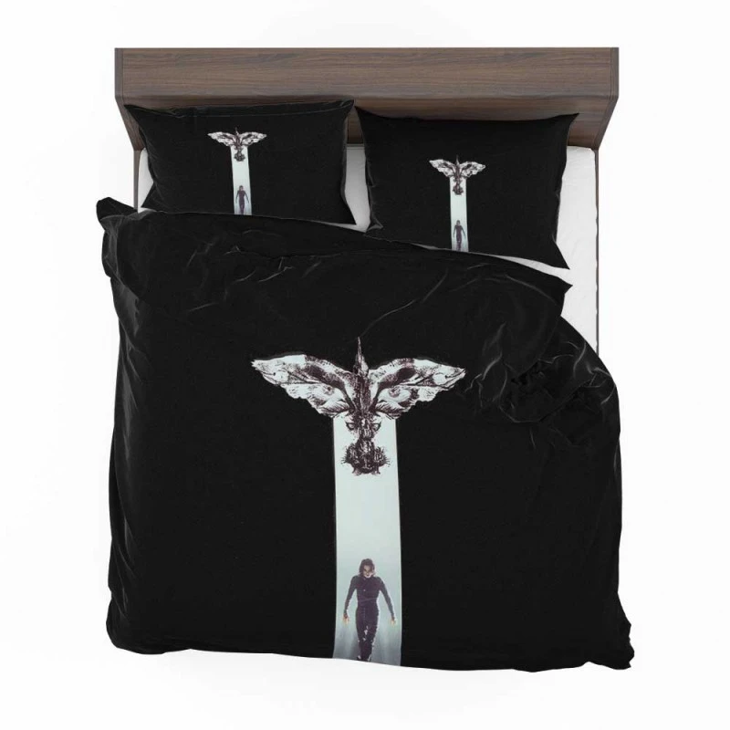 Alternative view of The Crow Movie Brandon Lee Bedding Set - Custom Bedding Set