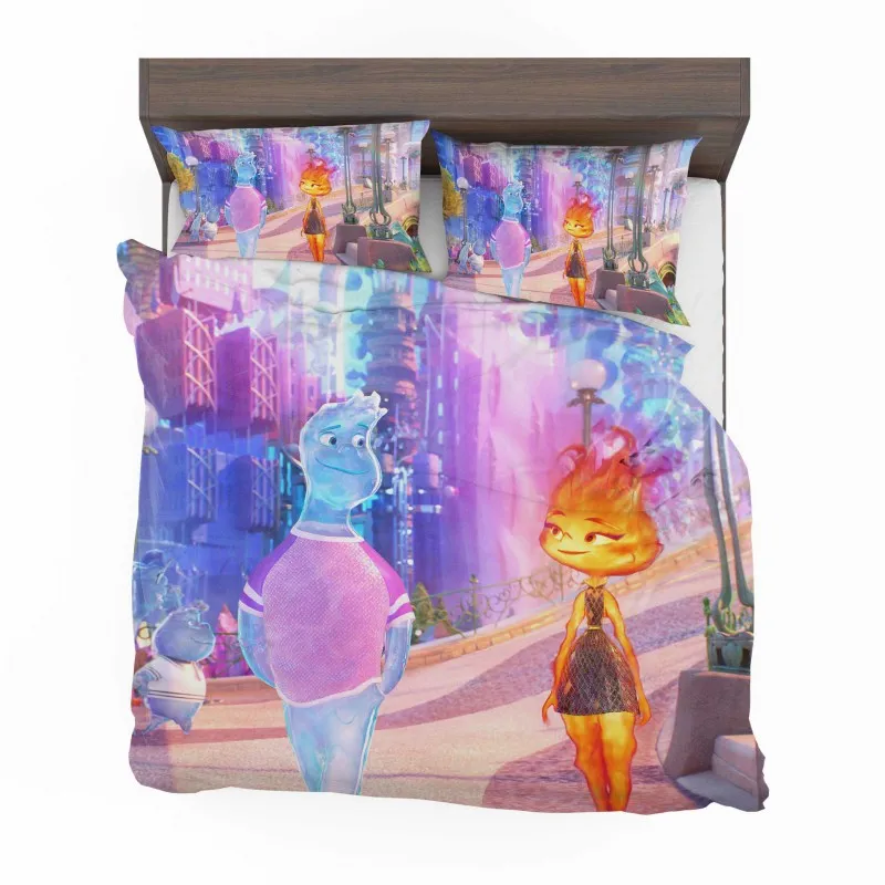 Alternative view of The Elemental Chronicles Bedding Set - Custom Bedding Set