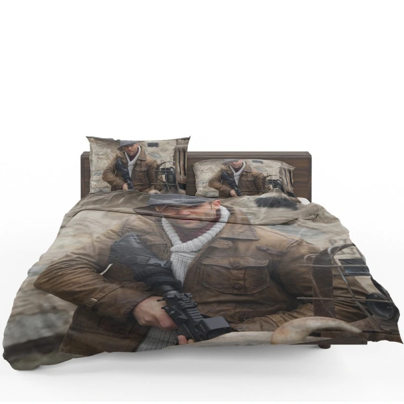 The Expendables 2 Movie Jason Statham Lee Christmas Bedding Set - Custom Bedding Set