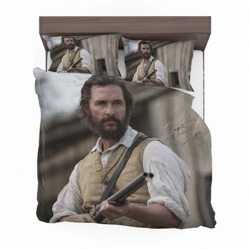 Alternative view of The Free State Of Jones Movie Matthew McConaughey Bedding Set - Custom Bedding Set