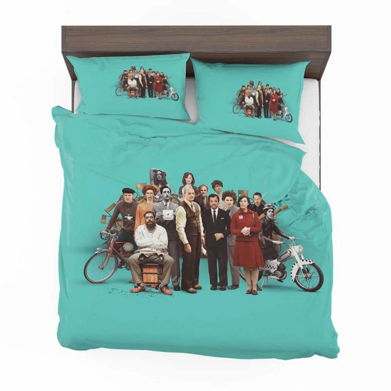 Alternative view of The French Dispatch Movie Bedding Set - Custom Bedding Set