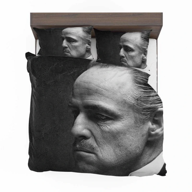 Alternative view of The Godfather Movie Vito Corleone Bedding Set - Custom Bedding Set