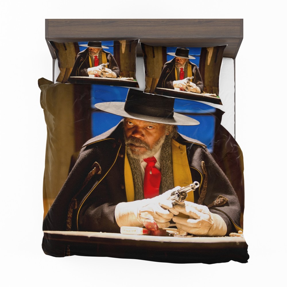 Alternative view of The Hateful Eight Movie Samuel L Jackson Bedding Set - Custom Bedding Set