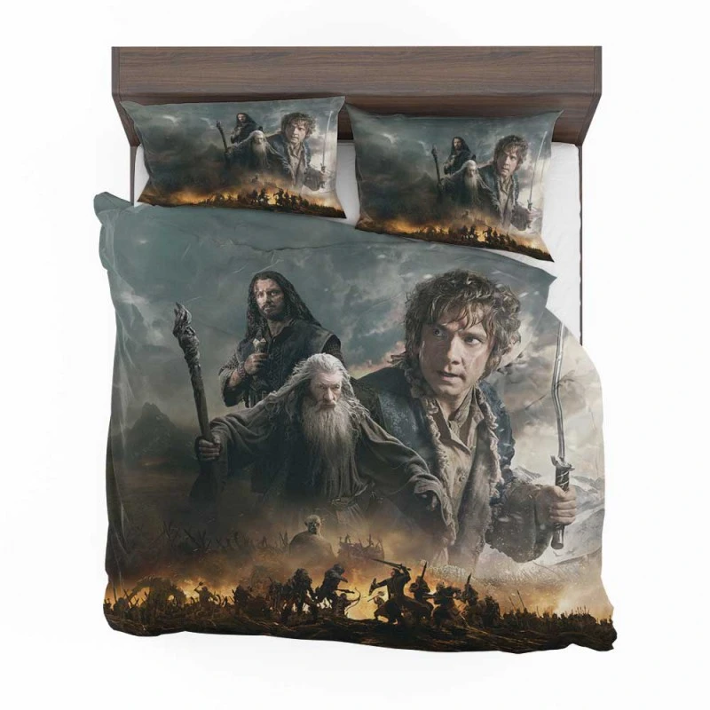Alternative view of The Hobbit The Battle Of The Five Armies Fantasy Movie Bedding Set - Custom Bedding Set