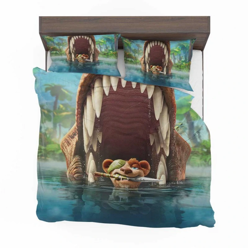 Alternative view of The Ice Age Adventures Of Buck Wild Animation Movie Bedding Set - Custom Bedding Set