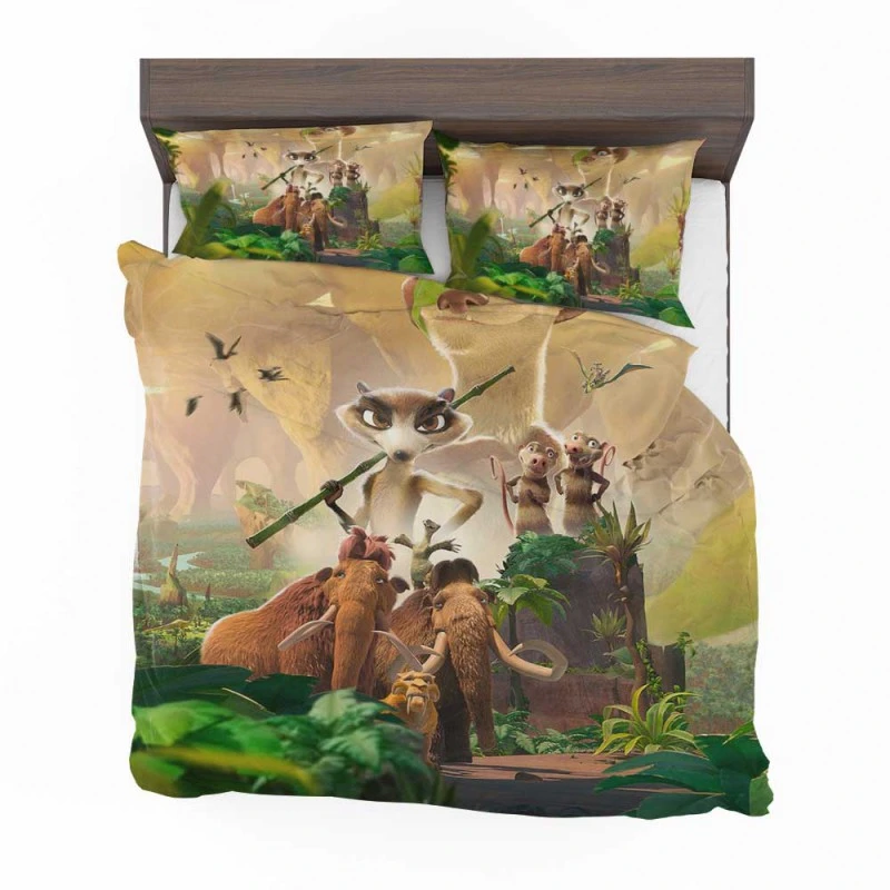 Alternative view of The Ice Age Adventures Of Buck Wild Movie Bedding Set - Custom Bedding Set