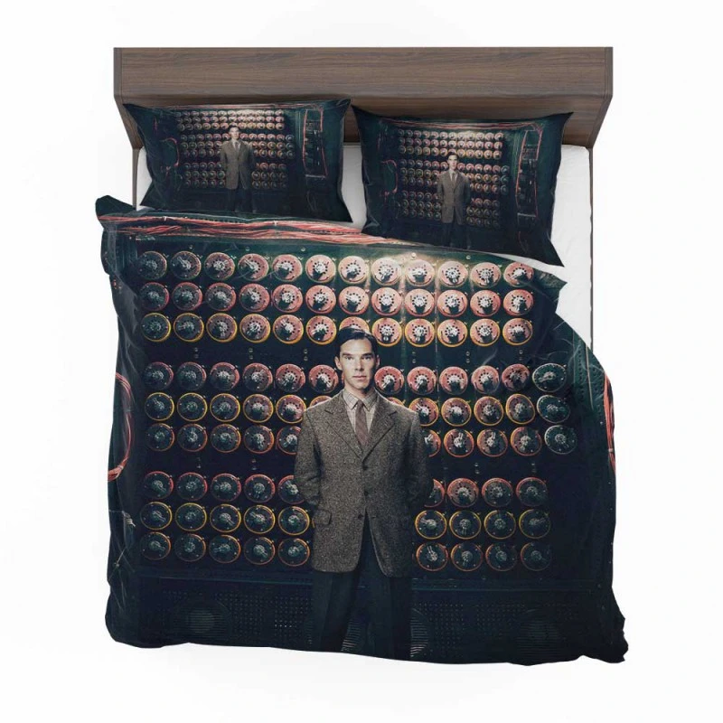 Alternative view of The Imitation Game Movie Benedict Cumberbatch Bedding Set - Custom Bedding Set