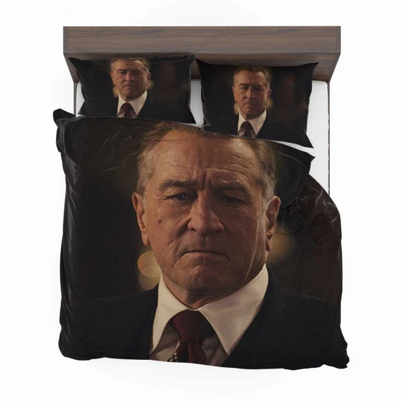 Alternative view of The Irishman Movie Robert De Niro Bedding Set - Custom Bedding Set