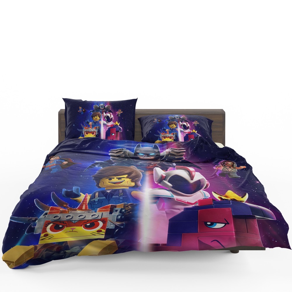 The Lego Movie 2 The Second Part Movie Aquaman Batman Superman Bedding Set - Custom Bedding Set