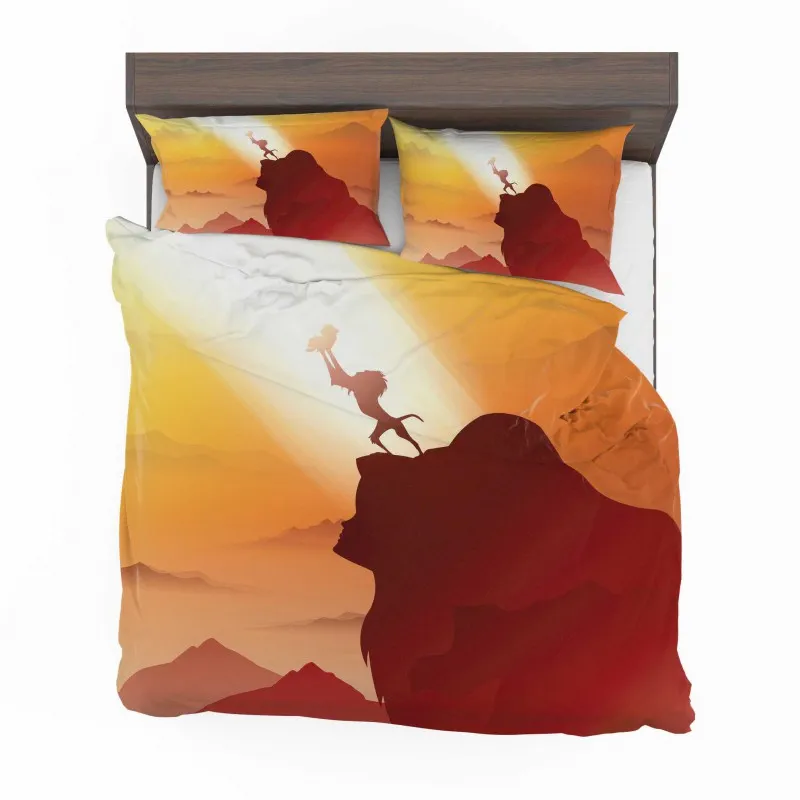 Alternative view of The Lion King Circle Of Life Rises Bedding Set - Custom Bedding Set