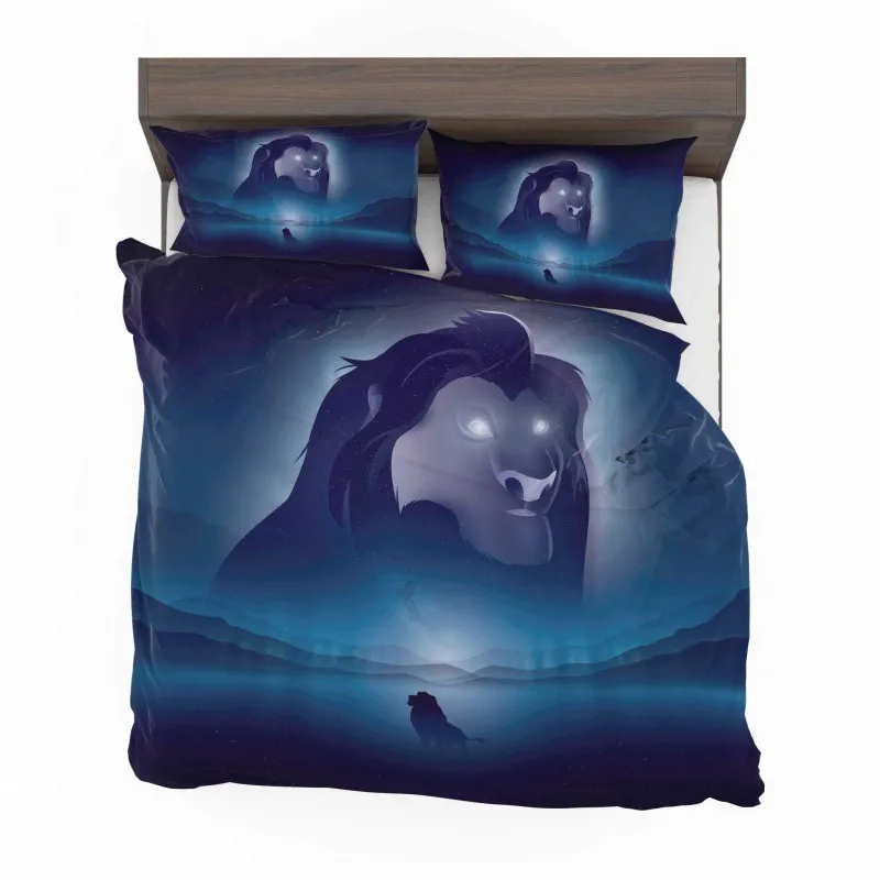 Alternative view of The Lion King Movie Poster Majestic Roar Bedding Set - Custom Bedding Set