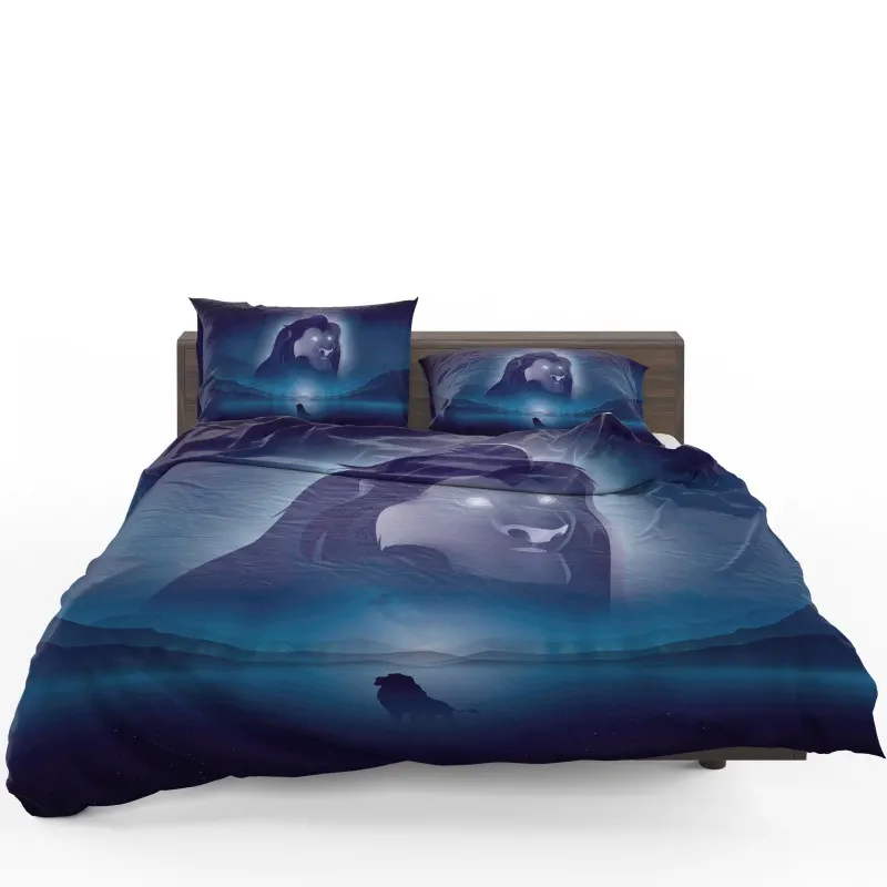 The Lion King Movie Poster Majestic Roar Bedding Set - Custom Bedding Set