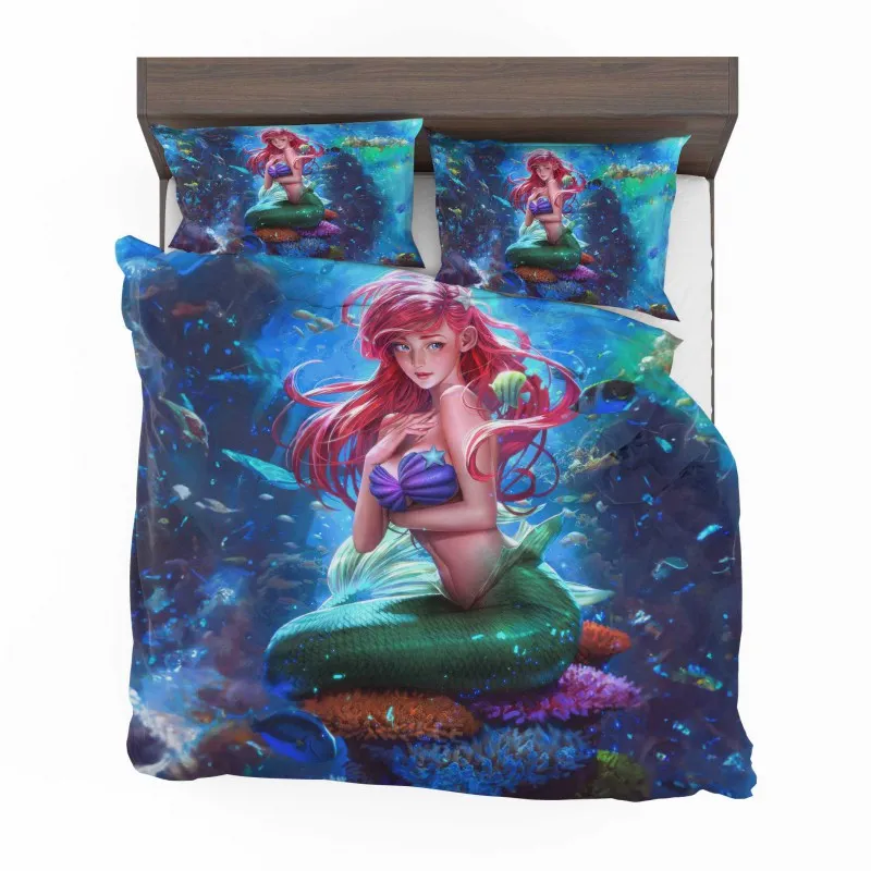 Alternative view of The Little Mermaids Enchanted Tale Bedding Set - Custom Bedding Set