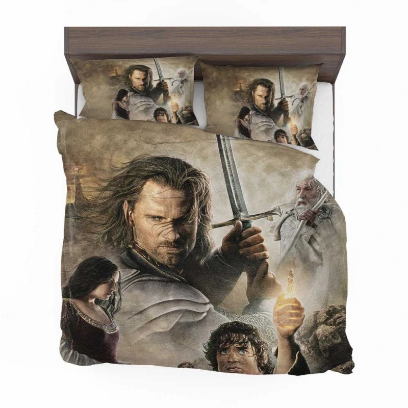 Alternative view of The Lord Of The Rings The Return Of The King Movie Bedding Set - Custom Bedding Set