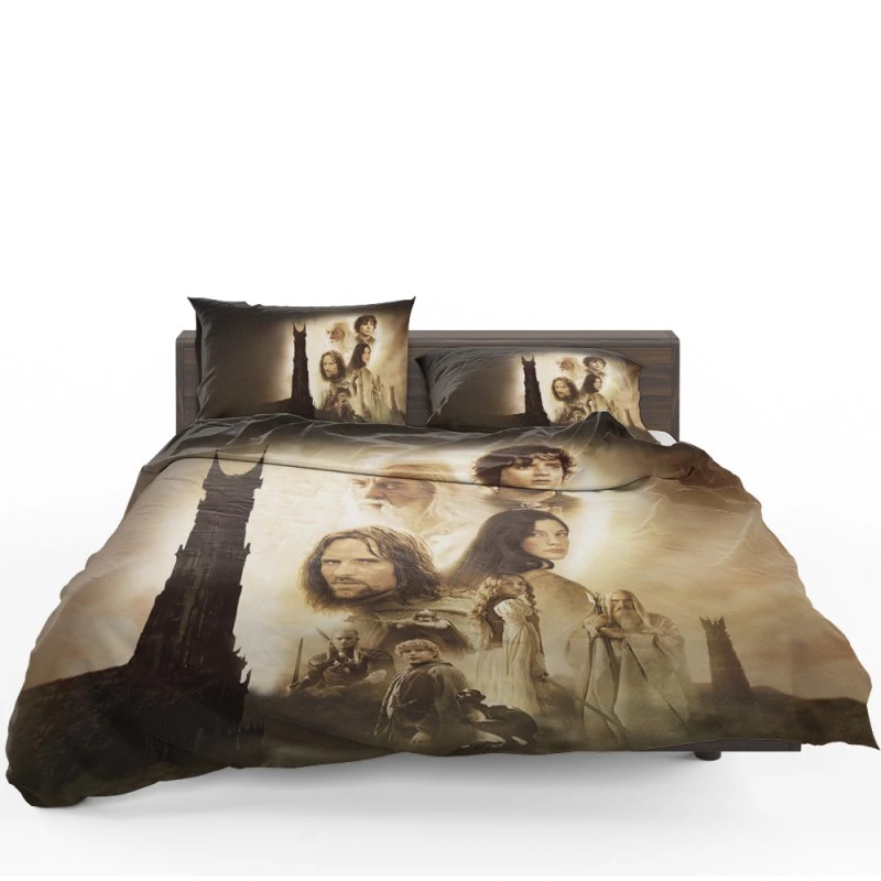 The Lord Of The Rings The Two Towers Movie Bedding Set - Custom Bedding Set