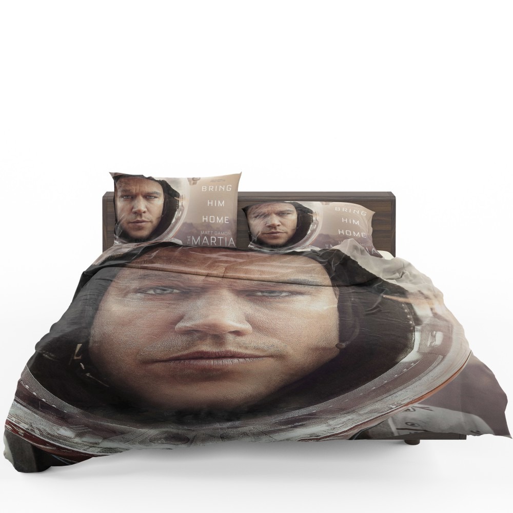 The Martian Movie Matt Damon Bedding Set - Custom Bedding Set