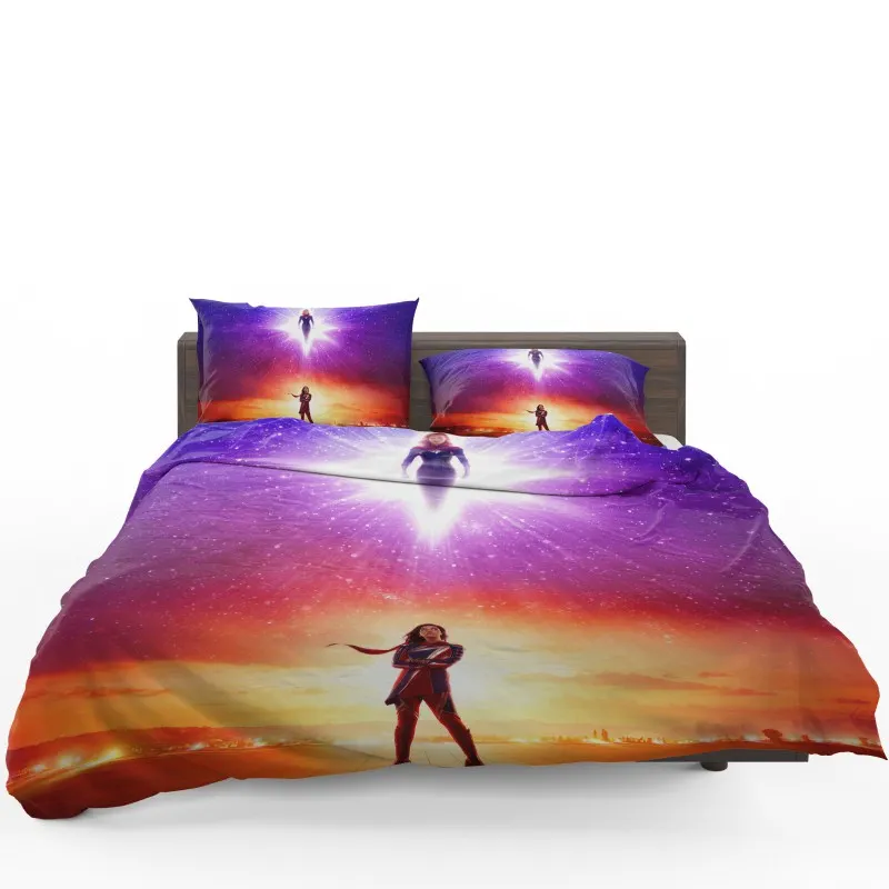 The Marvels Heroic Ensemble Bedding Set - Custom Bedding Set