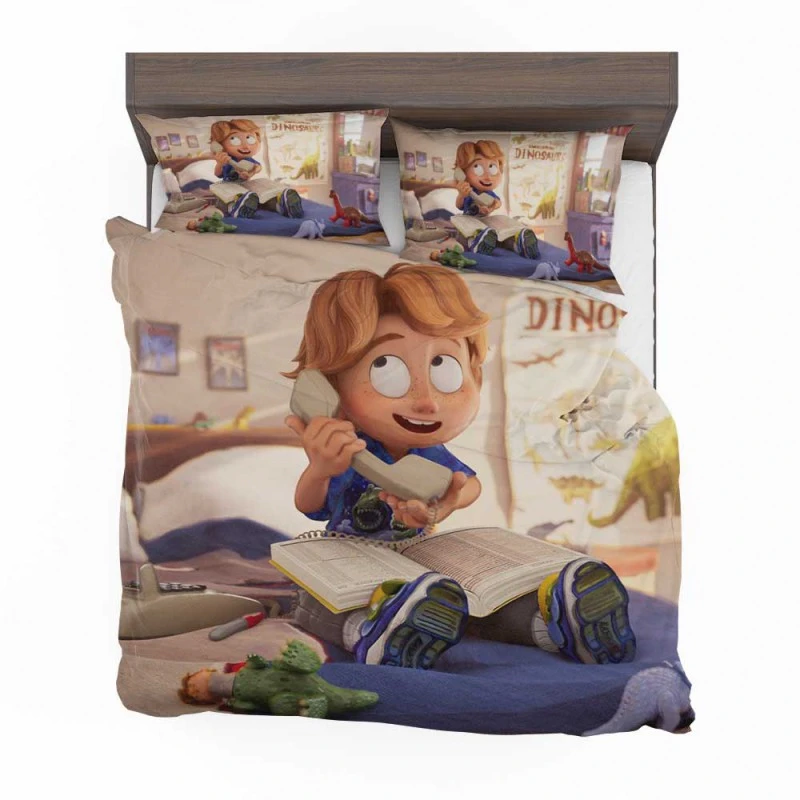 Alternative view of The Mitchells Vs The Machines Movie Aaron Mitchell Bedding Set - Custom Bedding Set