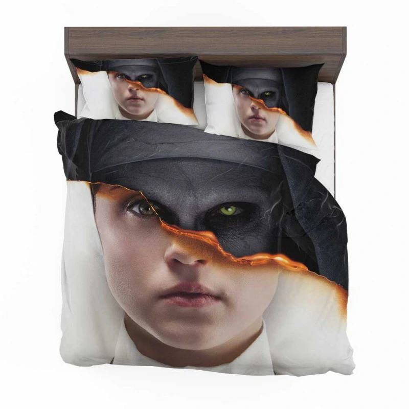Alternative view of The Nun Movie Evil Bedding Set - Custom Bedding Set