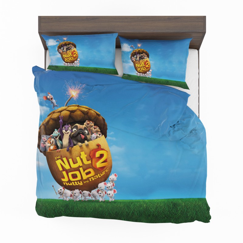 Alternative view of The Nut Job 2 Nutty By Nature Animation Movie Comforter Set - Custom Bedding Set