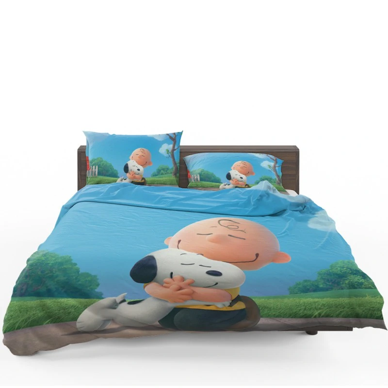 The Peanuts Movie Charlie Brown Snoopy Bedding Set - Custom Bedding Set