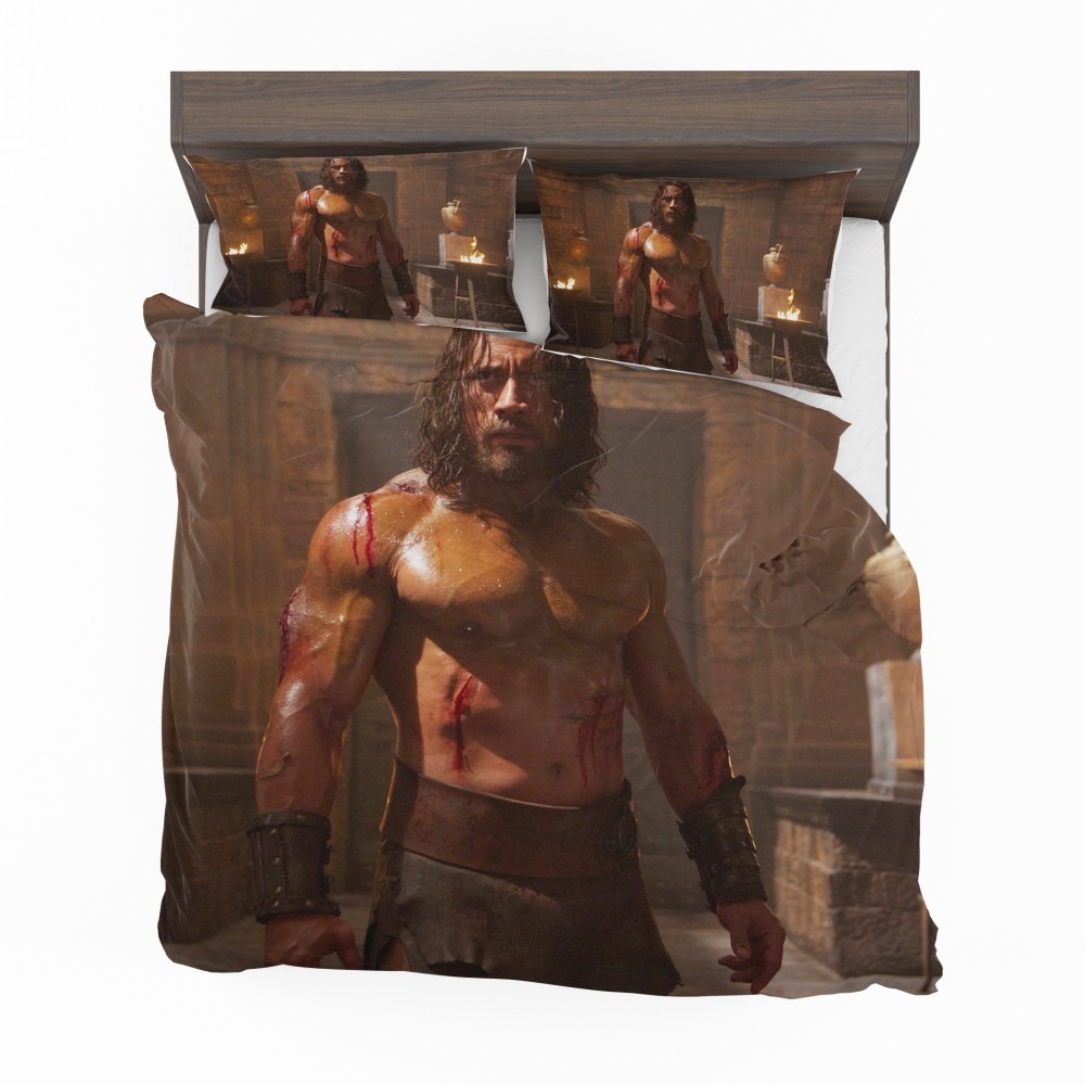 Alternative view of The Rock In Hercules Movie 2014 Bedding Set - Custom Bedding Set
