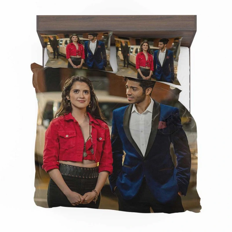 Alternative view of The Royal Treatment Movie Laura Marano Mena Massoud Bedding Set - Custom Bedding Set