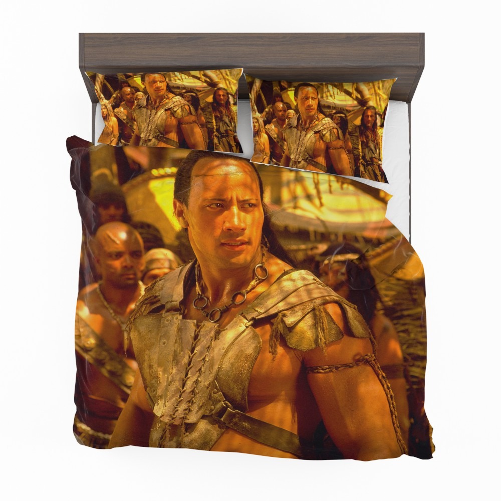 Alternative view of The Scorpion King Movie Dwayne Johnson Bedding Set - Custom Bedding Set