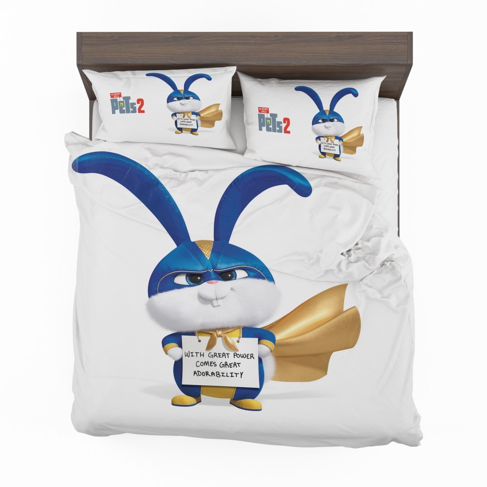 Alternative view of The Secret Life Of Pets 2 Movie Snowball Bedding Set - Custom Bedding Set