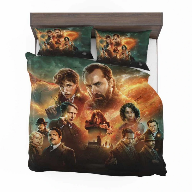 Alternative view of The Secrets Of Dumbledore Movie Bedding Set - Custom Bedding Set