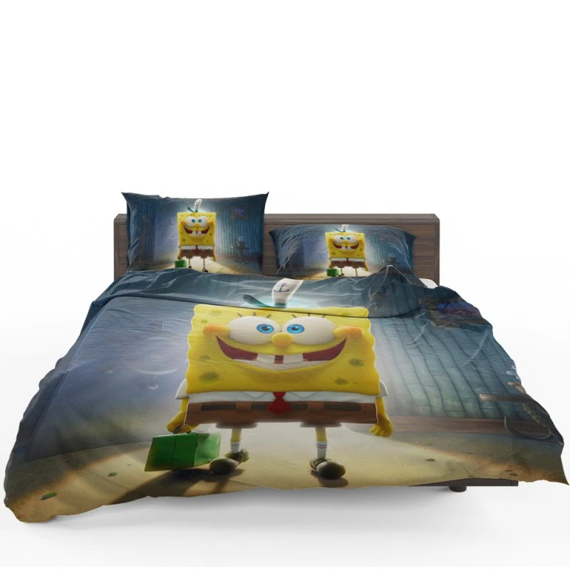 The SpongeBob Movie Sponge On The Run Movie Bedding Set - Custom Bedding Set