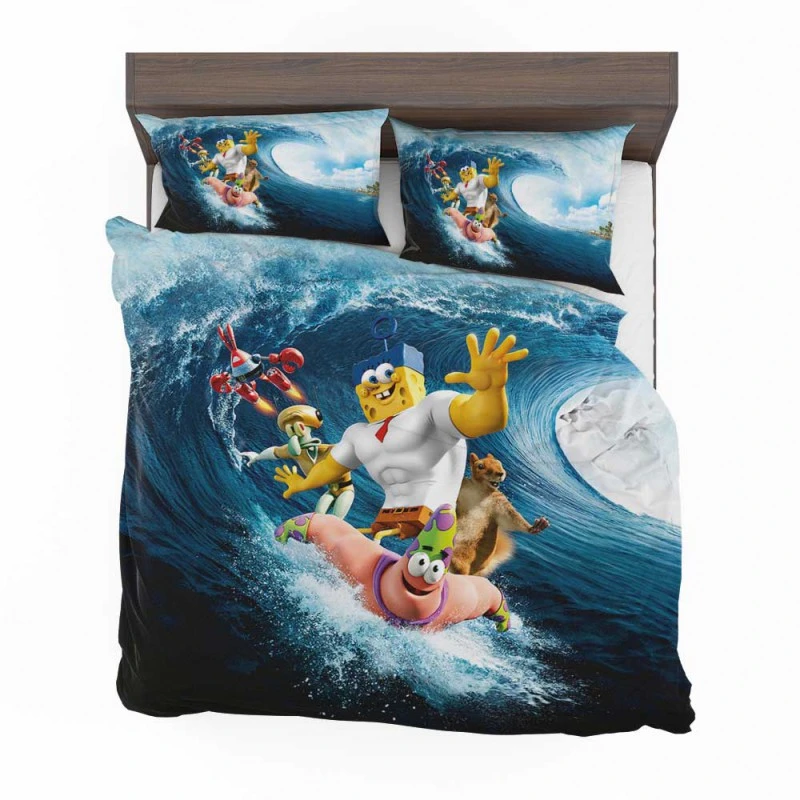 Alternative view of The SpongeBob Movie Sponge Out Of Water Movie Patrick Star Bedding Set - Custom Bedding Set