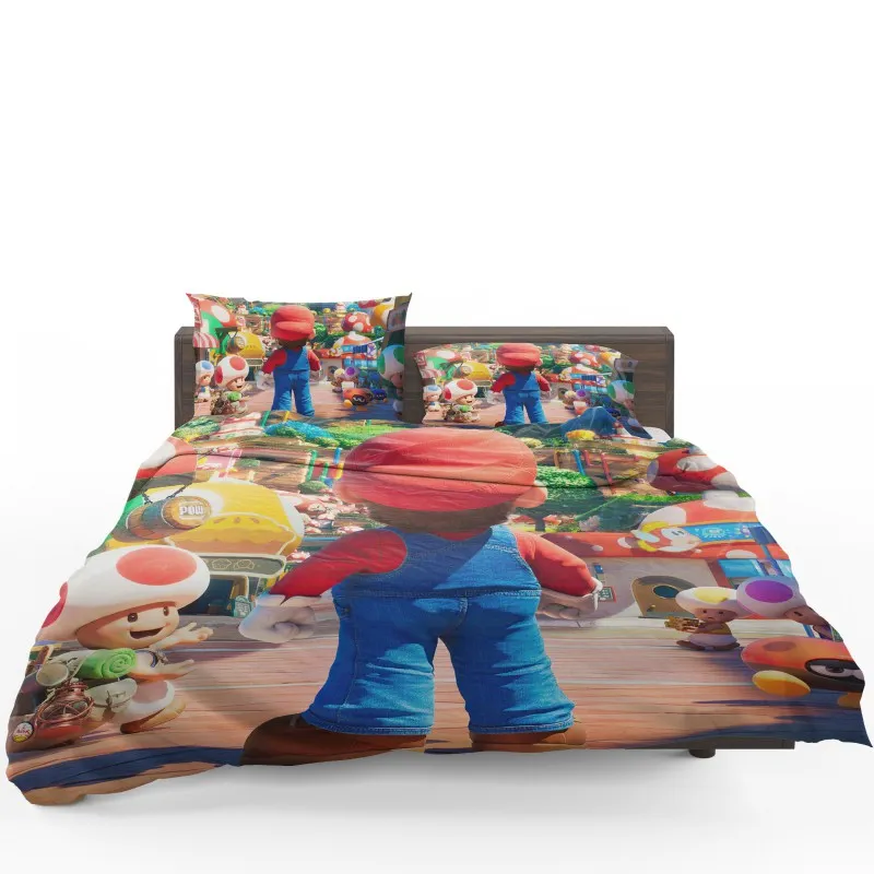 The Super Mario Bros Adventure Bedding Set - Custom Bedding Set