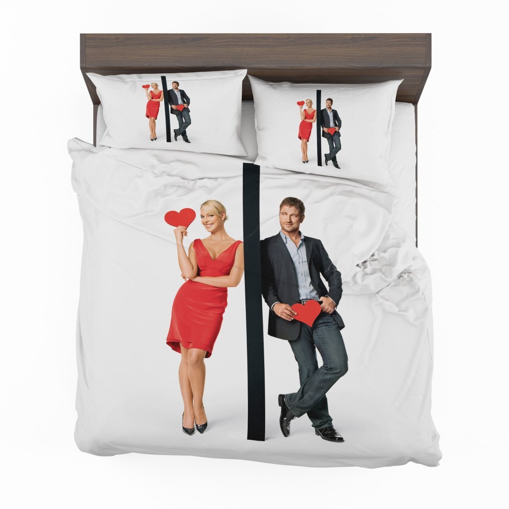 Alternative view of The Ugly Truth Movie Gerard Butler Katherine Heigl Bedding Set - Custom Bedding Set
