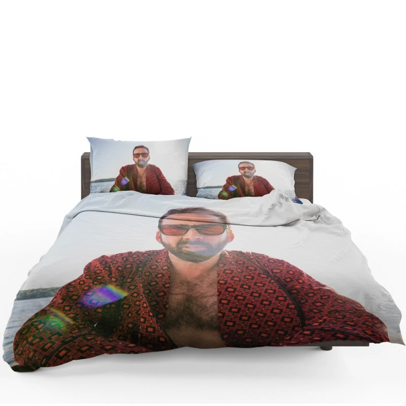 The Unbearable Weight Of Massive Talent Movie Nicolas Cage Bedding Set - Custom Bedding Set