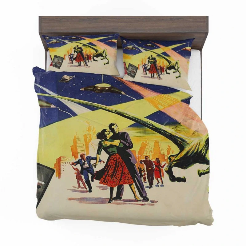 Alternative view of The War Of The Worlds Movie Bedding Set - Custom Bedding Set