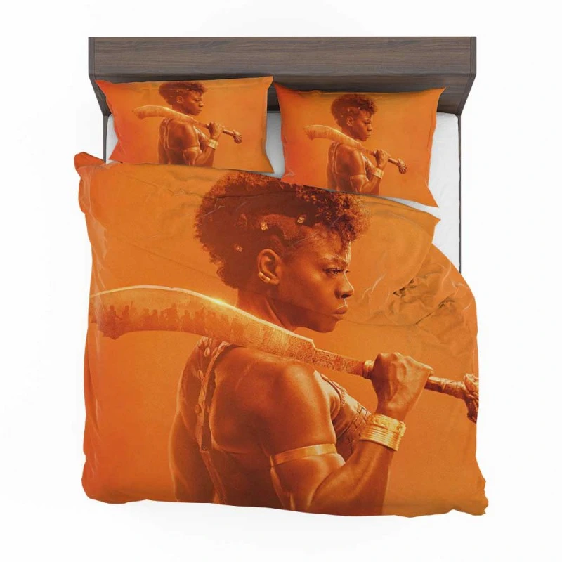 Alternative view of The Woman King Movie Viola Davis Bedding Set - Custom Bedding Set
