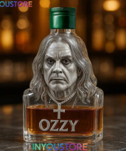 HOT Ozzy Osbourne Whisky Bottle