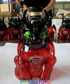 Dragon Shape Bottle &ndash; Hand Blown Glass Decanter