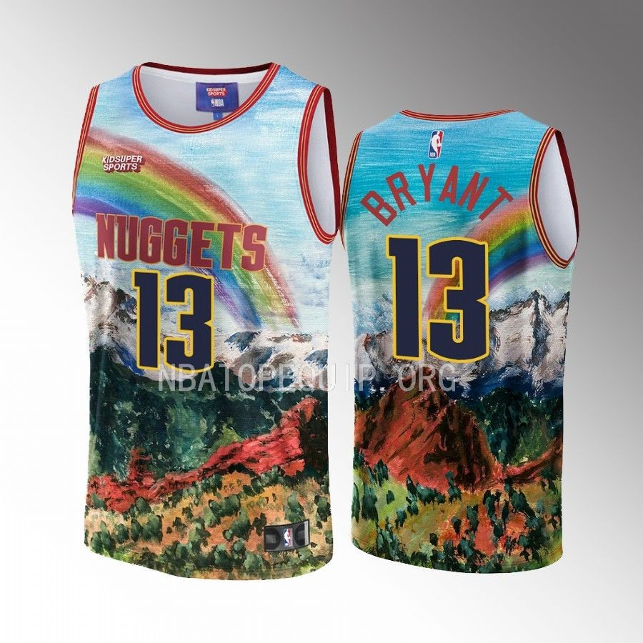 Thomas Bryant 13 Denver Nuggets NBA & KidSuper Studios Unisex Hometown Basketball Jersey - JS322 