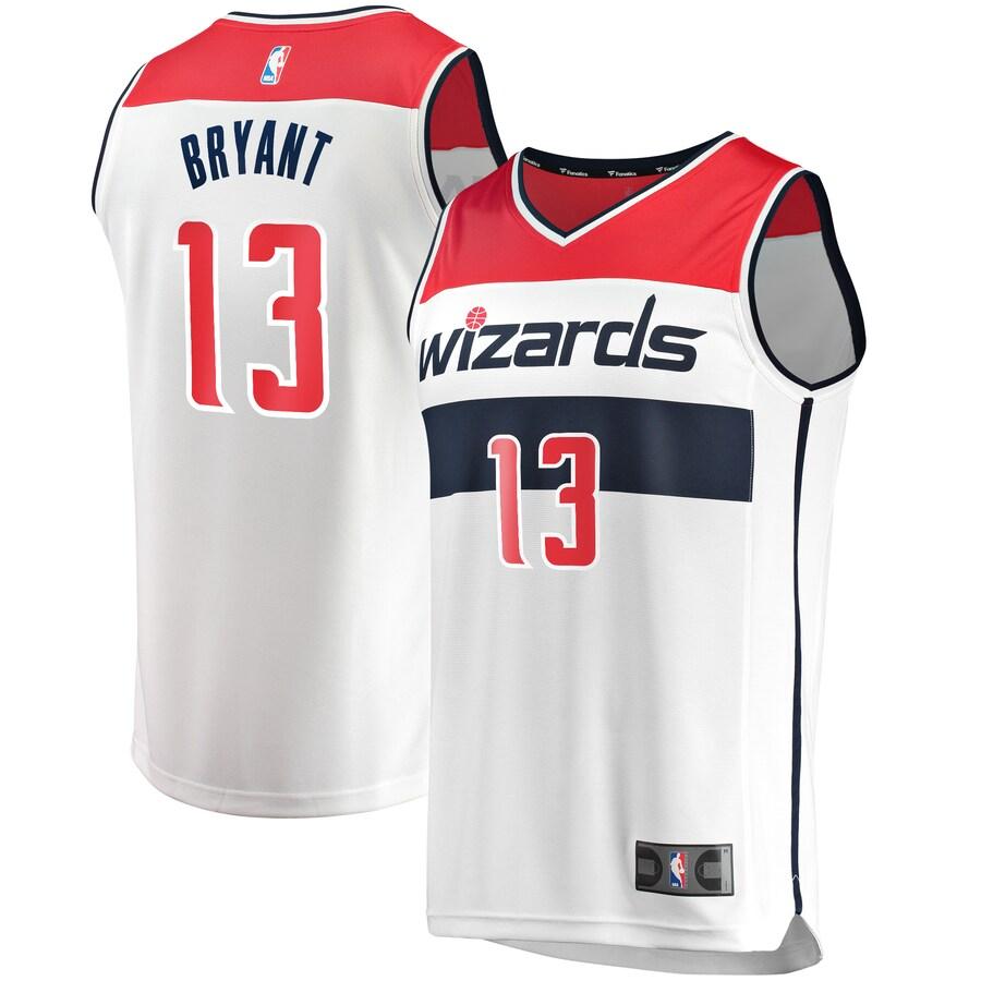 Thomas Bryant Washington Wizards Fanatics Branded Fast Break Player Basketball Jersey - Association Edition - White