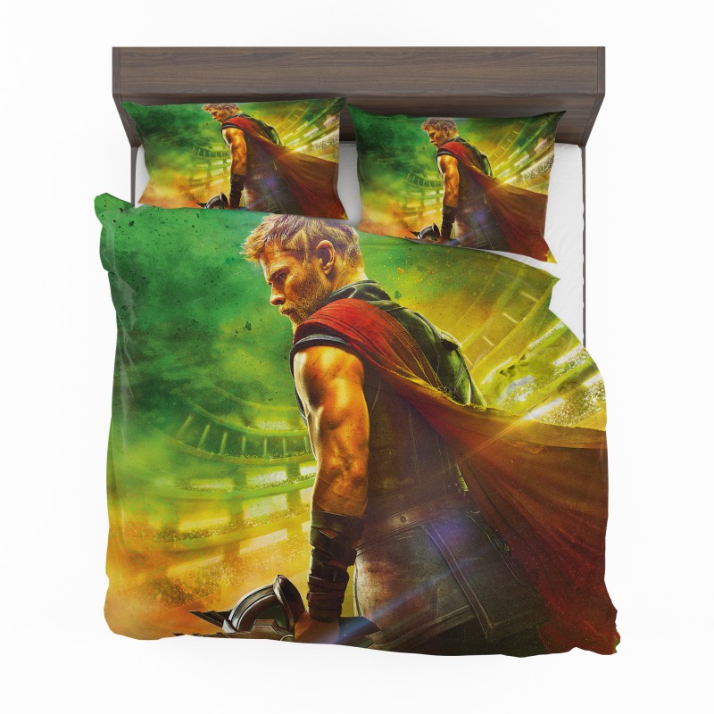 Alternative view of Thor Ragnarok Chris Hemsworth Bedding Set - Custom Bedding Set