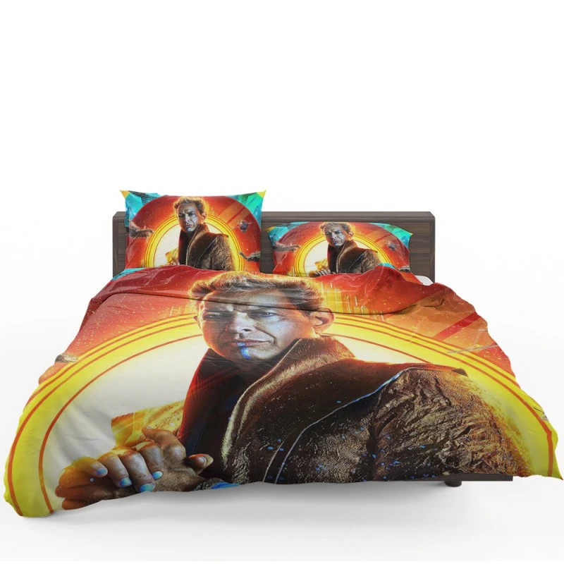 Thor Ragnarok Movie Jeff Goldblum Grandmaster Comic Bedding Set - Custom Bedding Set