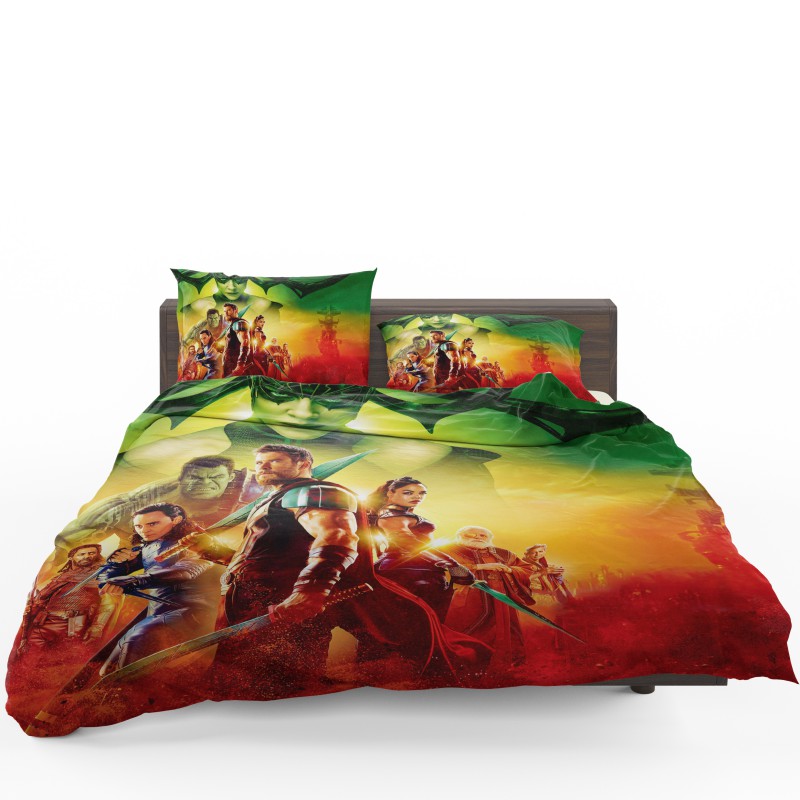 Thor Ragnarok Super Heroes Movie Bedding Set - Custom Bedding Set