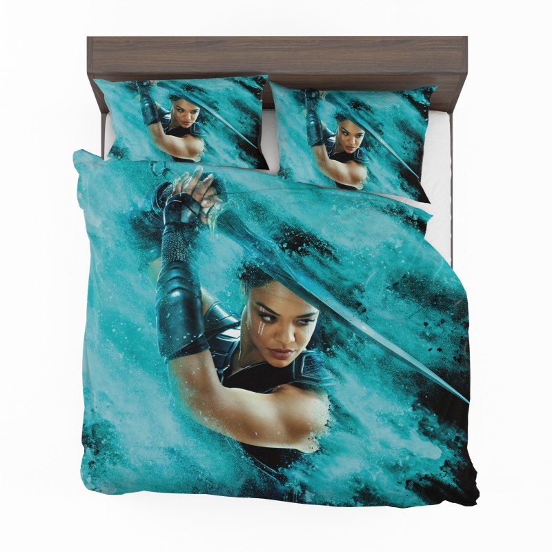 Alternative view of Thor Ragnarok Valkyrie Tessa Thompson Bedding Set - Custom Bedding Set