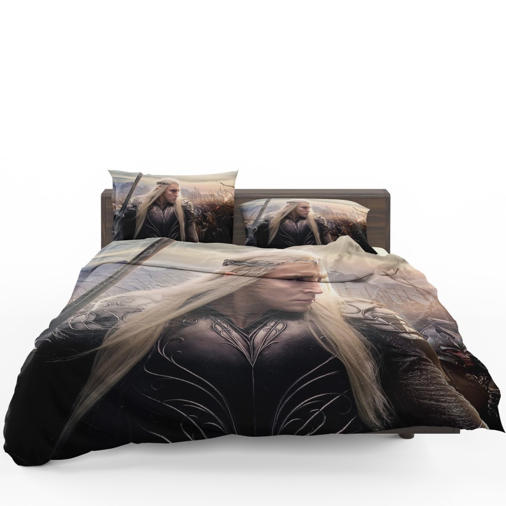 Thranduil Elvenking In The Hobbit Battle Of The Five Armies Movie Bedding Set - Custom Bedding Set