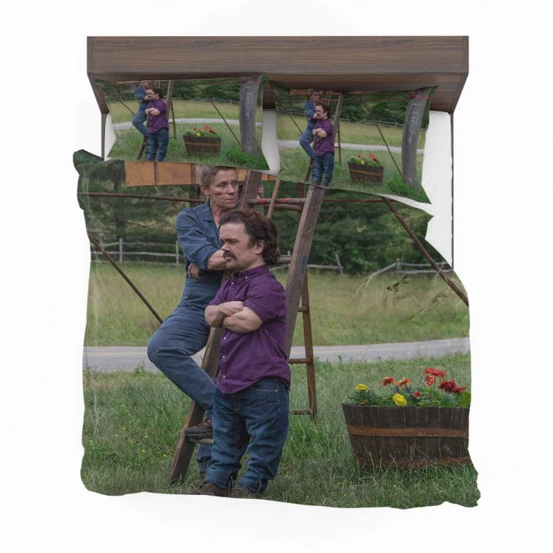 Alternative view of Three Billboards Outside Ebbing Missouri Movie Bedding Set - Custom Bedding Set
